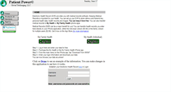 Desktop Screenshot of gtipatientpower.com